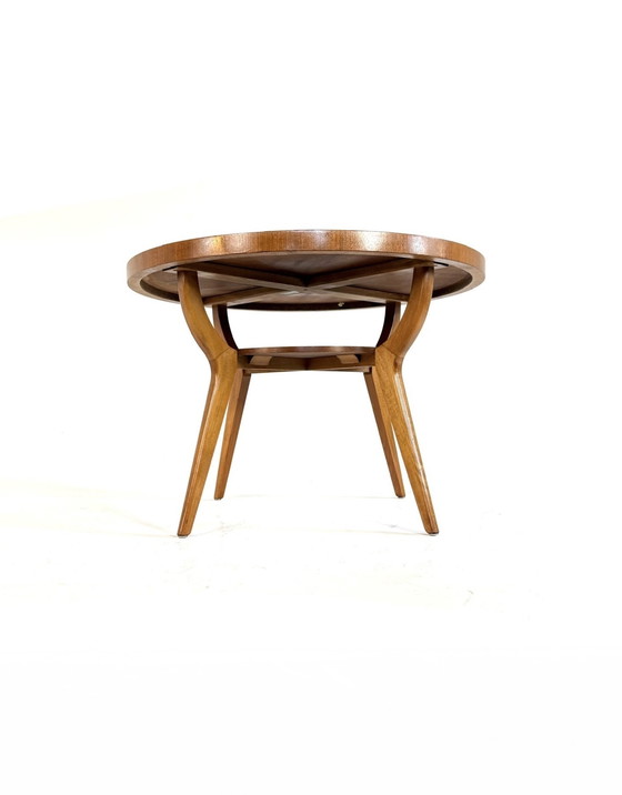 Image 1 of Tavolino vintage in noce, Ilse Möbel '60