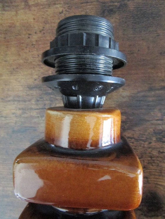 Image 1 of Cari Zalloni Ceramic Space Age Table Lamp Base