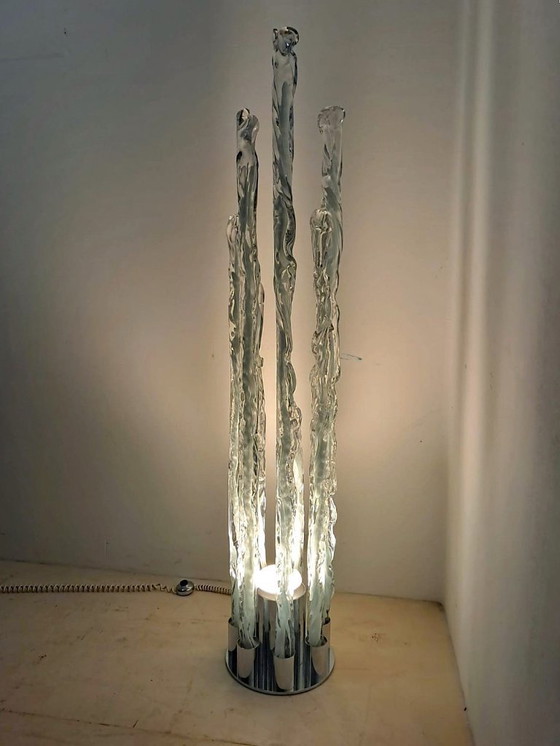 Image 1 of Floor lamp Excalibur Design by Ettore Fantasia and Gino Poli 