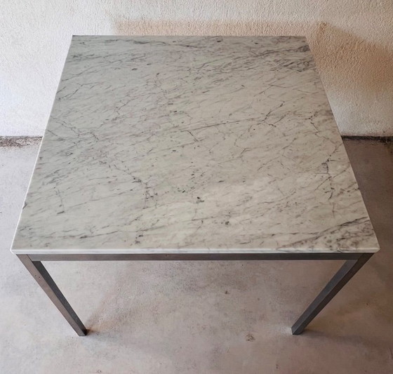 Dining table in the style of Knoll, Italy, 1990s – Marble (photo 4 of 12)