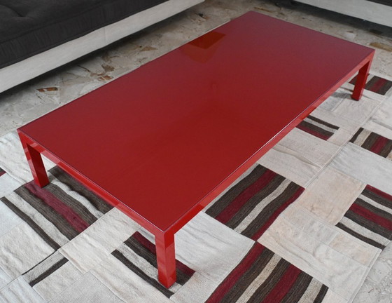 Image 1 of Red MDF Italia Coffee Table