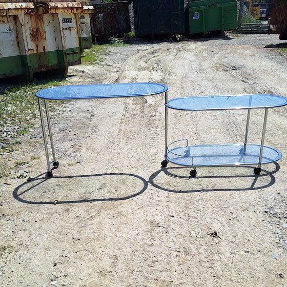 Image 1 of Credenza anni '70 in metallo cromato