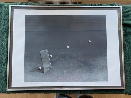 Jeroen Henneman Litografía El fuerte vacío (1977)