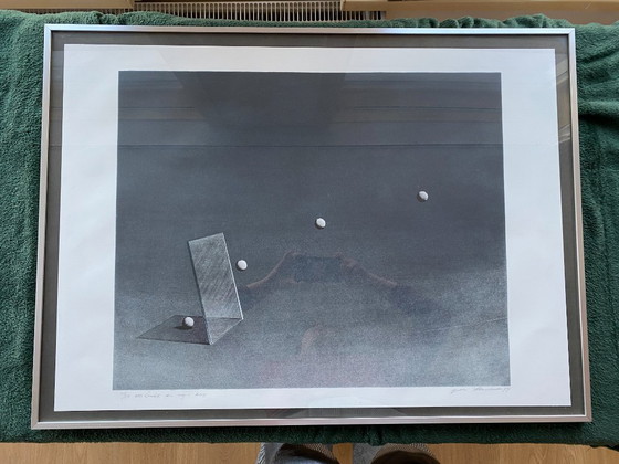 Image 1 of Jeroen Henneman Litho The Empty Fort (1977)