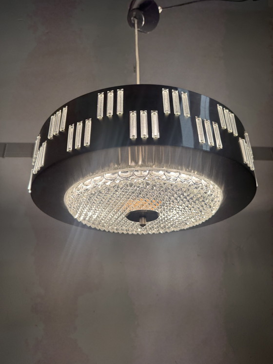 Image 1 of Lampada a sospensione Space Age Schmahl & Schulz anni '70