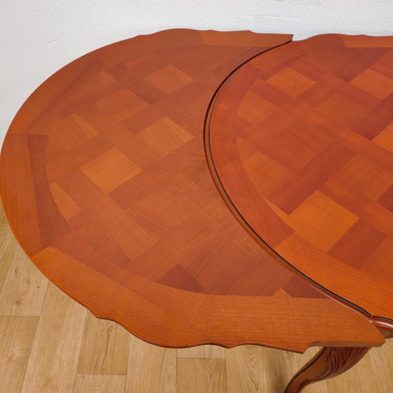 Vintage Country Dining Table Dining Room Table Extendable Table – Wood (photo 17 of 22)