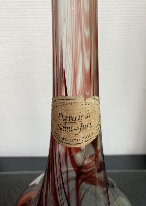 Image 1 of Elegante vaso di vetro vintage