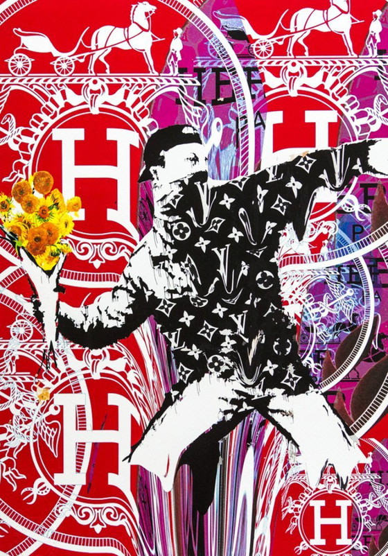 Image 1 of DEATH NYC Estampe d'art signée avec certificat d'authenticité