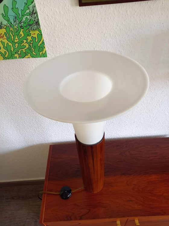 Uno & Östen Kristiansson Lampada da tavolo in teak – Luxus, Lampade da tavolo, Pelle, Legno (photo 6 of 11)