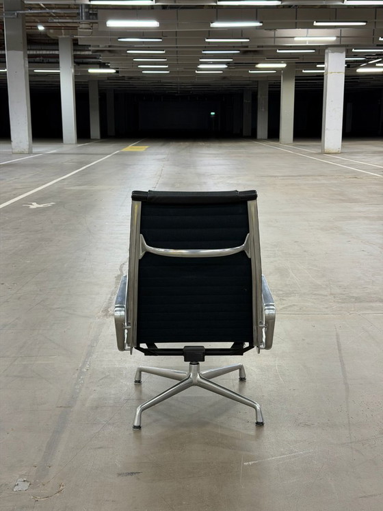 Image 1 of Vitra Eames EA124 | Black Leather