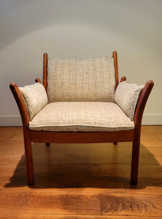 Image 1 of 2x Genius Sessel von Illum Wikkelsø für C.F.C. Silkenborg