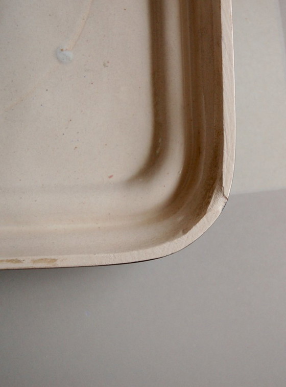 Image 1 of Vintage ceramic wall clock, Germany 1950s