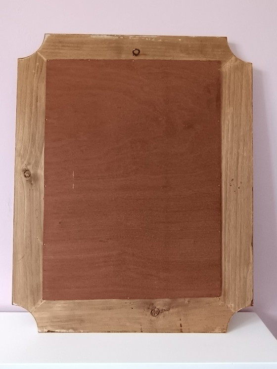 Image 1 of Miroir en verre églomisé