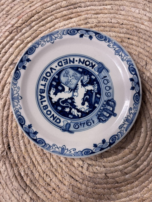 KNVB bord Delfts Blauw