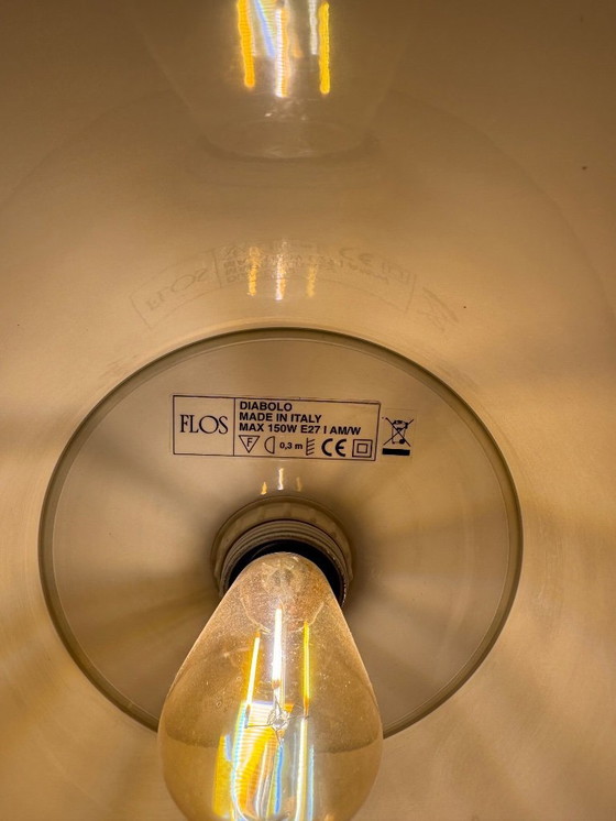 Image 1 of Flos Diabolo hanglamp wit