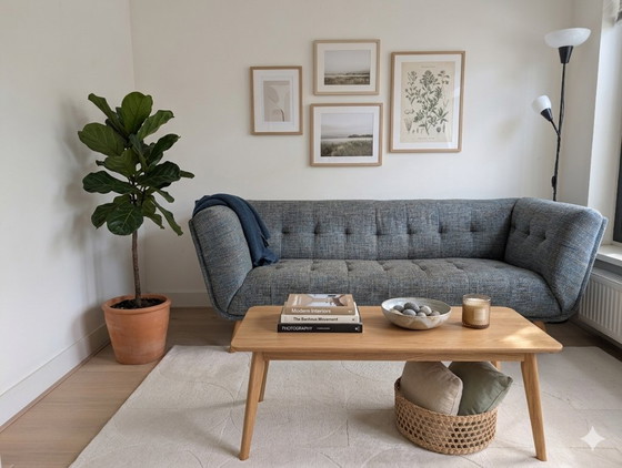 Image 1 of Velvet Sofa 2.5-seater