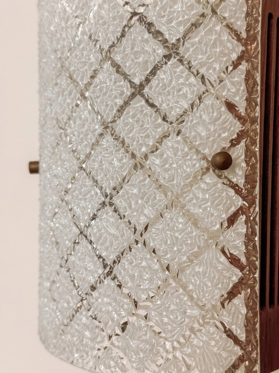 Applique Mid-Century in vetro, anni '60 – Cristallo, Mid Century Modern (photo 7 of 9)