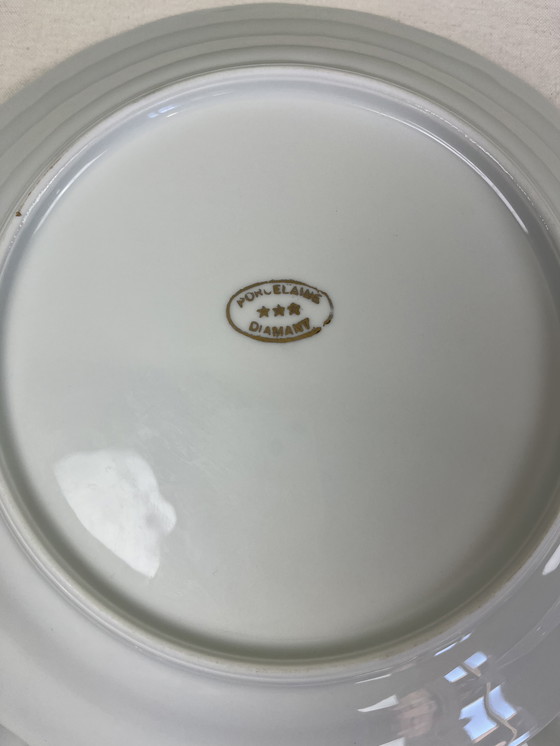 Image 1 of 12 piatti di porcellana