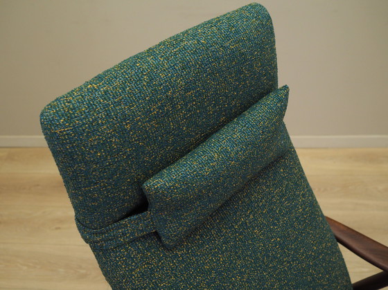Image 1 of Grüner Melange-Sessel, dänisches Design, 1970er Jahre, Produktion: Dänemark