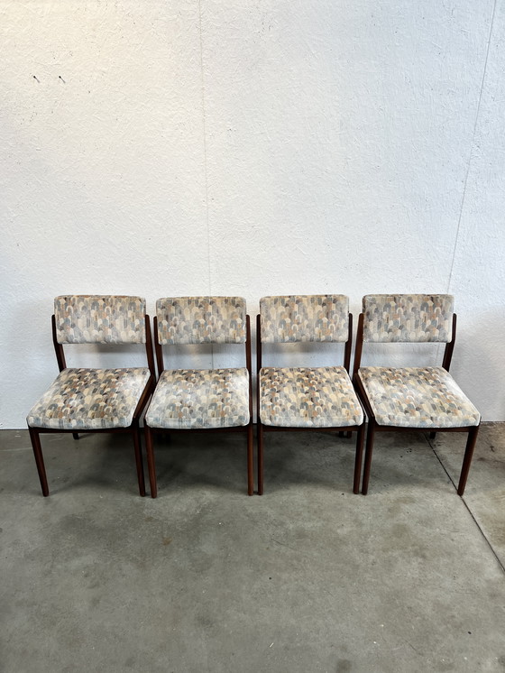 Image 1 of Quatre rares chaises de salle à manger d'époque, modèle 641p, Rudolf Glatzel pour Thonet
