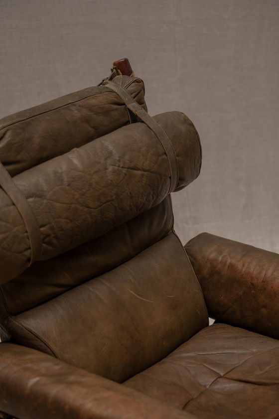 Image 1 of 'Inca' Sessel-Set von Arne Norell, 1960er Jahre