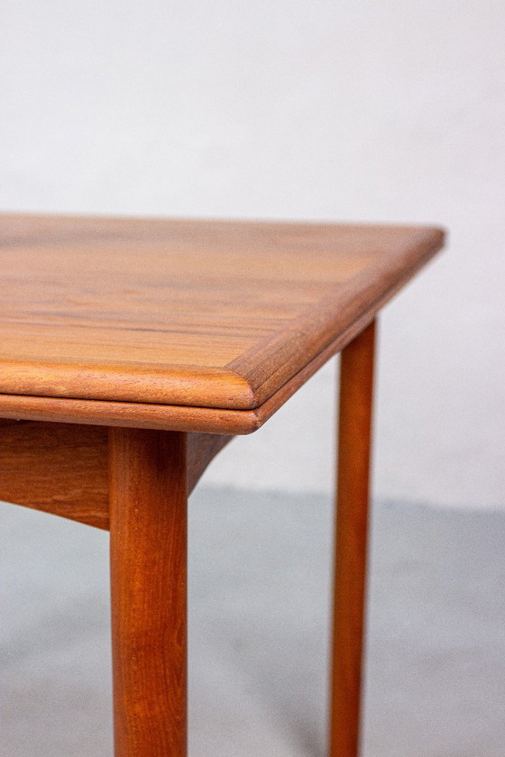 Vintage teak dining table Sigh & Søn, square, extendable, Danish design, 1960s – Wood (photo 6 of 17)