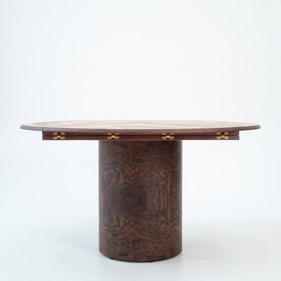 Image 1 of Bauhausly Table ROUND/SQUARE QUAD0 Walnut mix