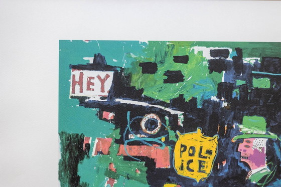 Image 1 of Numbered color silkscreen print. 1990s.