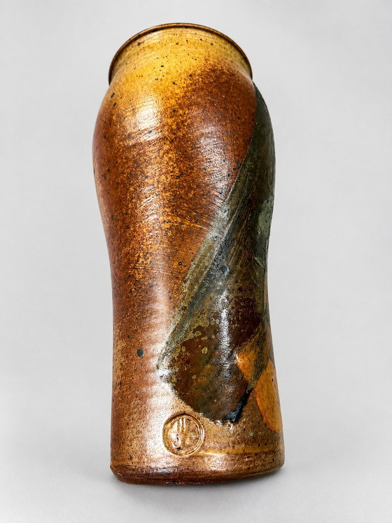 Image 1 of Hans de Jong studio ceramics vase – Dutch art ceramics 1960s/70s
