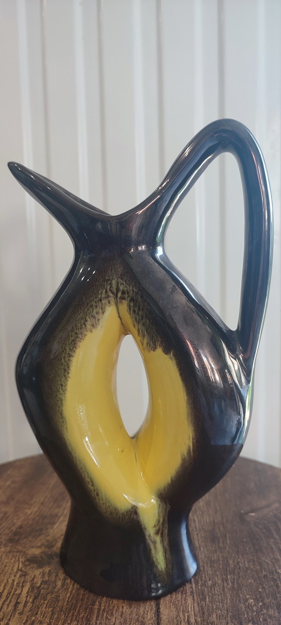 Image 1 of Vallauris keramische pot jaren 50