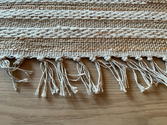 Jute Boho-style Rug 230x340 (jute/white wool), Rugs & carpets, Other, Brown (photo 2 of 6)