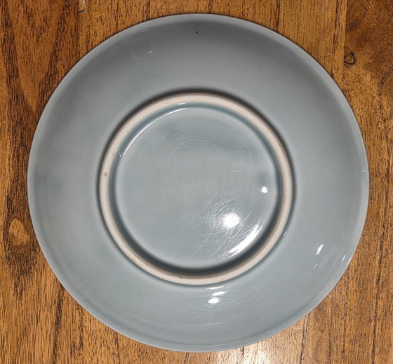Image 1 of Celadon vase and plate