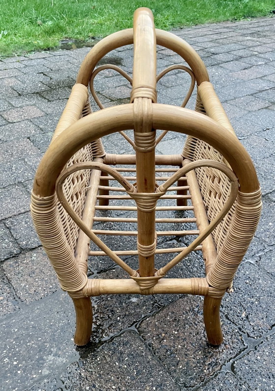 Portariviste Vintage in Rattan (photo 5 of 5)