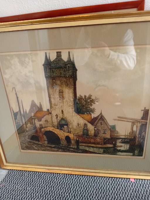 Painting Alfred Van Neste