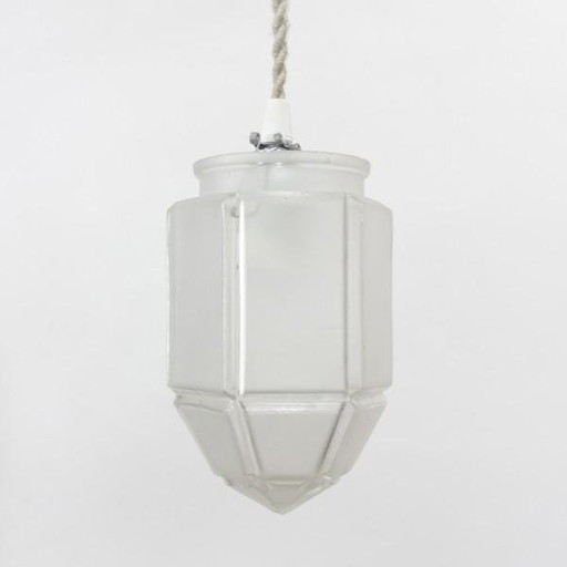 Glazen plafondlamp