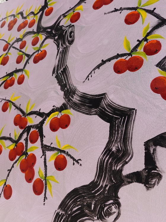Love Birds J547 - Original Large Painting – Paintings & Drawings, Canvas (photo 5 of 15)