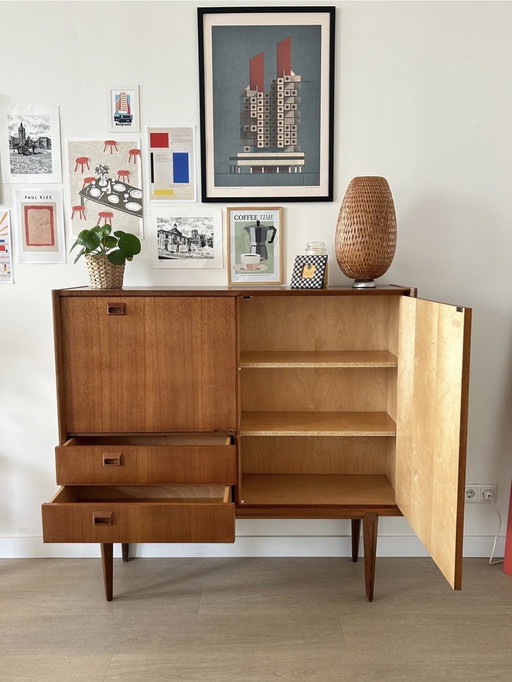 OMF Mid-Century Highboard