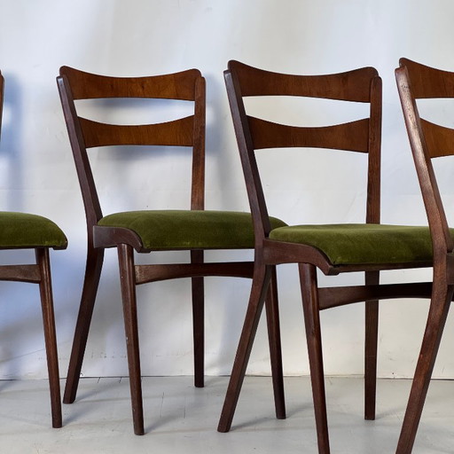 Set of 4 MIER Dining Chairs, 1960s