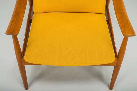 Image 1 of Mid Century Dänische Sessel Modell 138 von Finn Juhl für France & Søn, 1950er Jahre