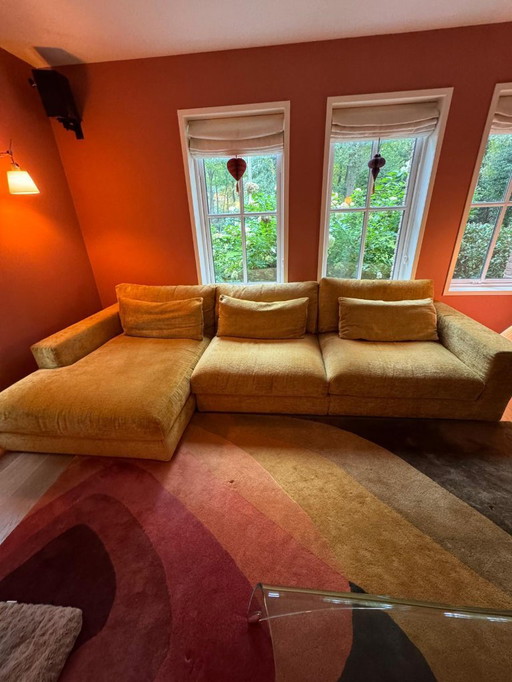 Linteloo sofa, model Studio, with chaise longue section