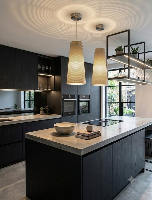 Pair of Tite 2 pendant lights - Design by Marc Sadler - Manufacturer: Foscarini 2001