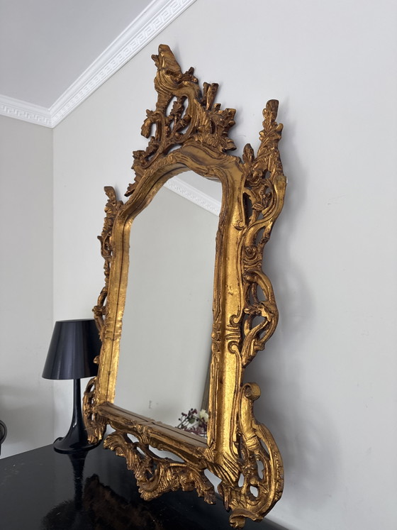 Image 1 of Due specchi Versailles in legno dorato