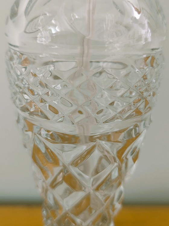 Image 1 of Cut glass lamp dating from the 1930s