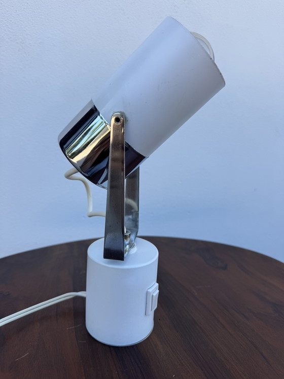 Small Space Age Lamp from the 1970s – Table lamps, Metal (photo 3 of 15)