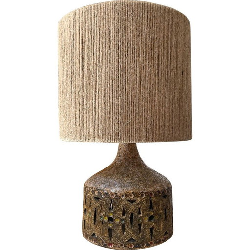 Vintage ceramic lamp by Georges Pelletier, 1960