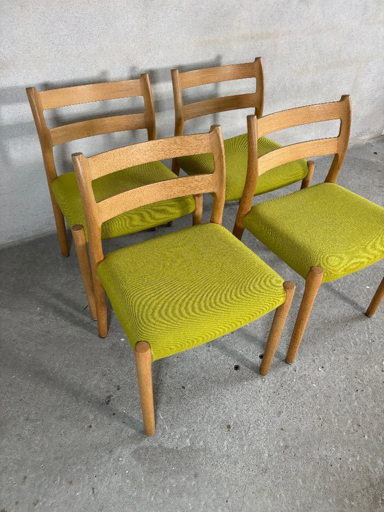 Image 1 of 4x Model 84 Dining Chairs by Niels O. Møller
