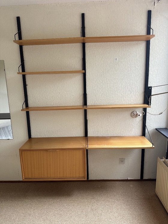 Original Poul Cadovius Royal System Wall System, 1960s Danish Design, Paul Cadovius Royal System (photo 2 of 66)