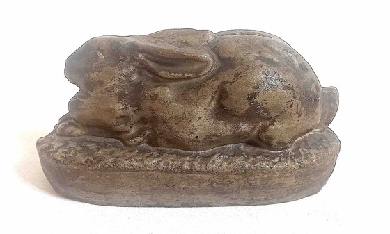 Image 1 of Tirelire à Casser de Boucher Années 30 Largeur 22 cm