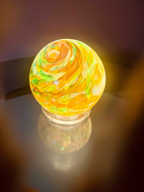 Image 1 of Murano swirl lamp