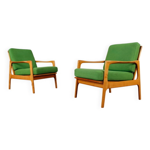 2er Set Vintage design easy Chair Sessel 60er 70er Jahre knoll